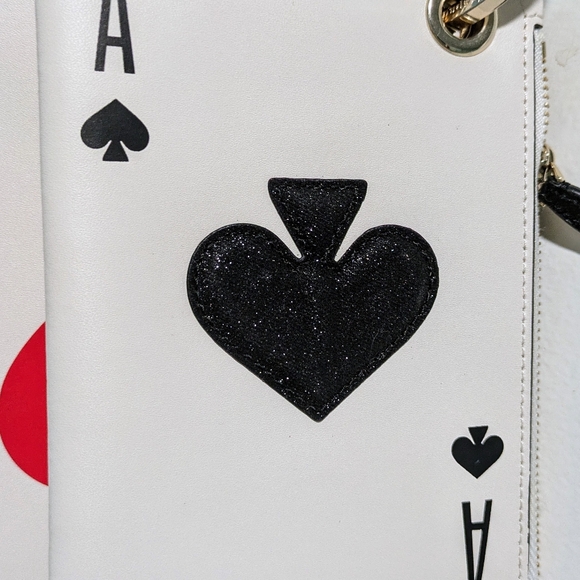 Kate Spade Lucky Draw Triple Pouch and Keychain - Picture 5 of 16